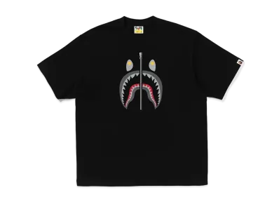 A BATHING APE Shark Tee MALAYSIA "Black"