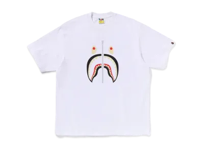 A BATHING APE Shark Tee CHINA "White"