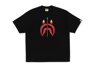 A BATHING APE Shark Tee KOREA "Black"