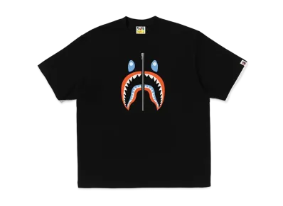 A BATHING APE Shark Tee INDONESIA "Black"