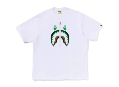 A BATHING APE Shark Tee EMIRATES "White"