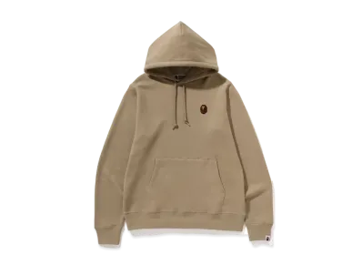 A BATHING APE One Point Pullover Hoodie "Beige"