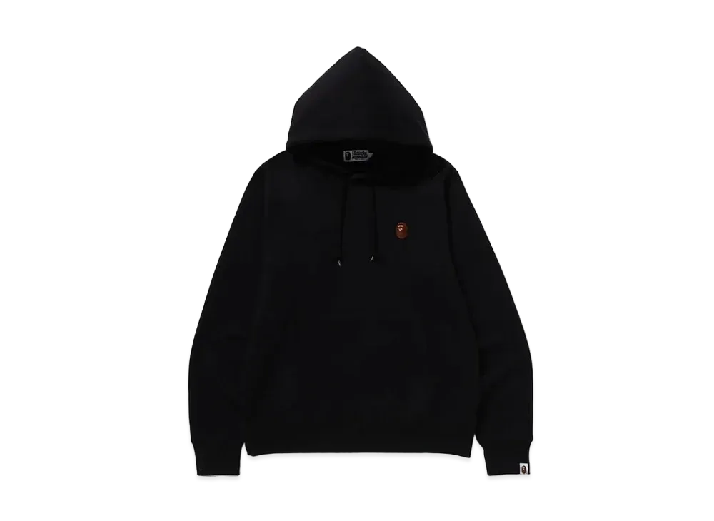 A BATHING APE One Point Pullover Hoodie "Black"