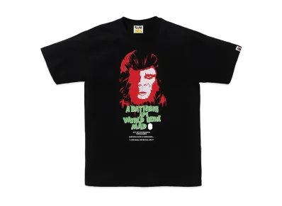 A BATHING APE Horror Tee #2 "Black"
