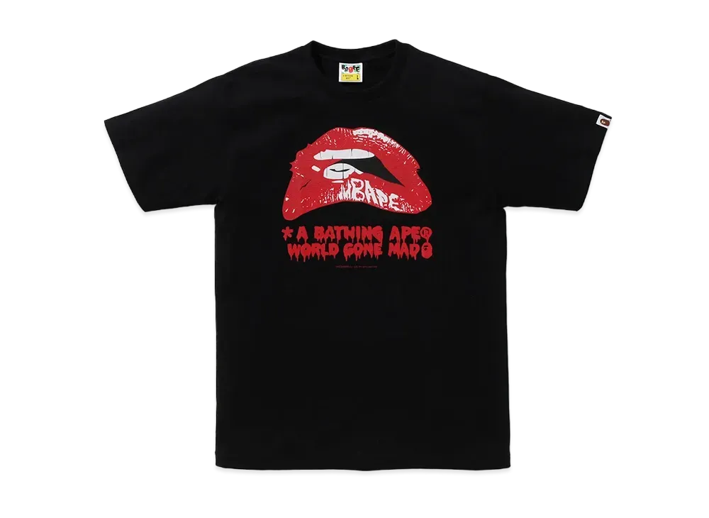 A BATHING APE Horror Tee #3 "Black"