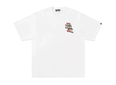 A BATHING APE x ANTI SOCIAL SOCIAL CLUB Assc Tee #2 "White"