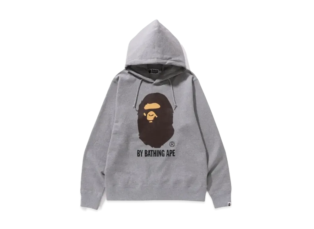 A BATHING APE By Bathing Ape Relaxed Pullover Hoodie M "Gray"