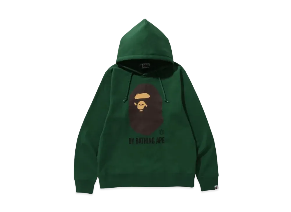 A BATHING APE By Bathing Ape Relaxed Pullover Hoodie M "Green"