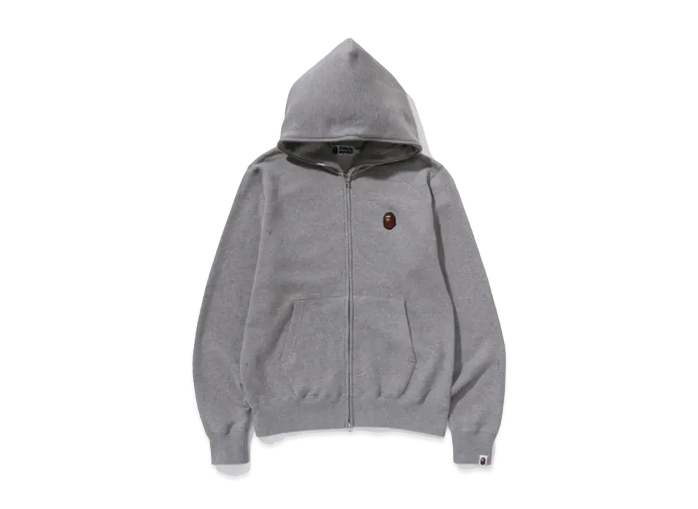 A BATHING APE One Point Full Zip Hoodie "Black"