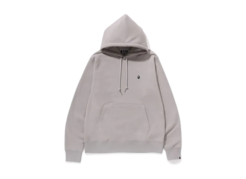 A BATHING APE Ape Head One Point Pullover Hoodie M "Gray"
