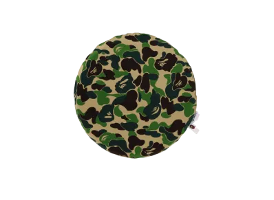 A BATHING APE x TEMPUR ABC Camo Circle Cushion "Green"