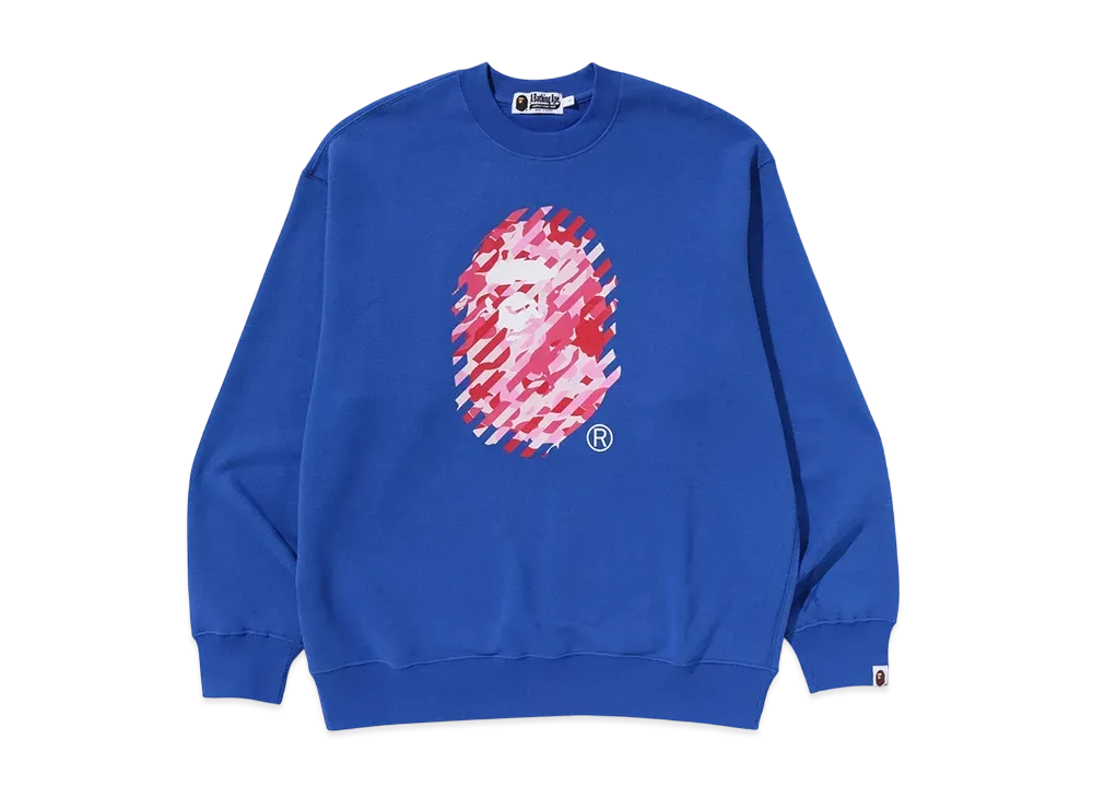 A BATHING APE ABC Camo By Bathing Ape Tee "Blue"