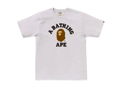 A BATHING APE College Tee "Gray"