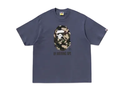 A BATHING APE Map Camo By Bathing Ape Relaxed Fit Tee "Charcoal"