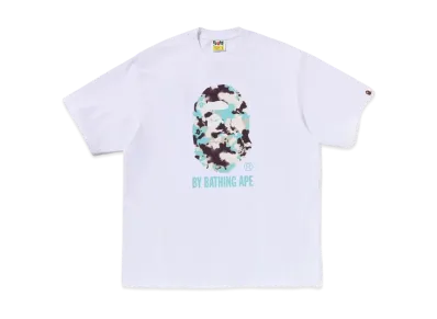 A BATHING APE Map Camo By Bathing Ape Relaxed Fit Tee "White"