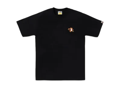 A BATHING APE Tiger One Point Tee "Black"