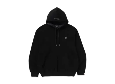 A BATHING APE One Point Relaxed Pullover Hoodie "Black"