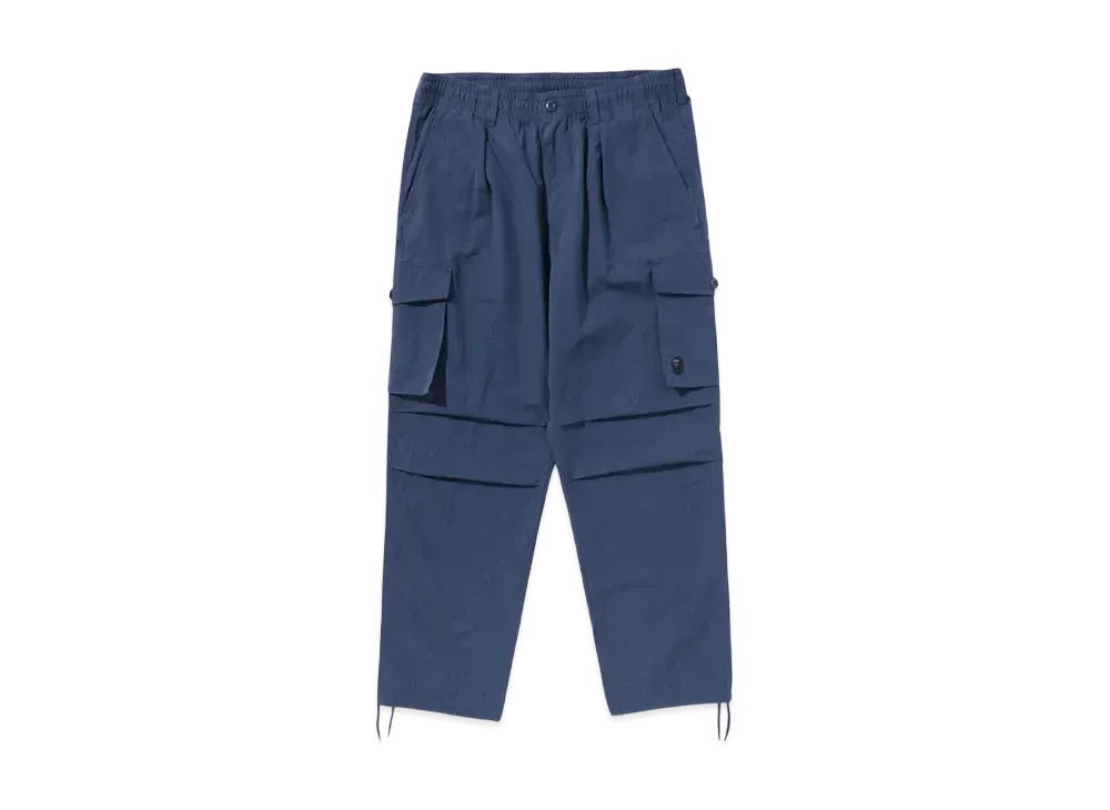 A BATHING APE Ripstop 6 Pocket Relaxed Fit Pants "Navy"