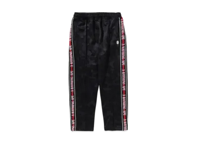 A BATHING APE Solid Camo One Point Track Pants "Black"