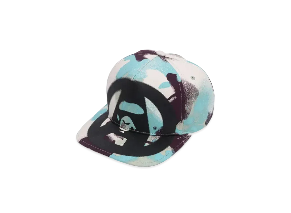 A BATHING APE Map Camo Cap "Multi"