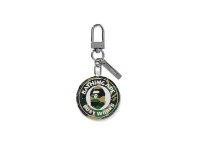 A BATHING APE ABC Camo Busy Works Keychain "Green"
