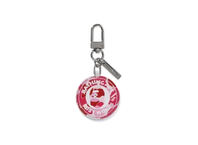 A BATHING APE ABC Camo Busy Works Keychain "Pink"