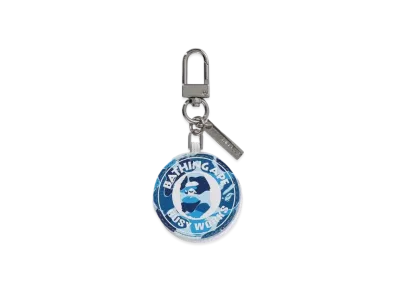 A BATHING APE ABC Camo Busy Works Keychain "Blue"