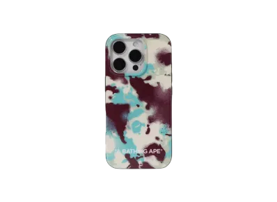 A BATHING APE Map Camo iPhone 16 Pro Case "Multi"