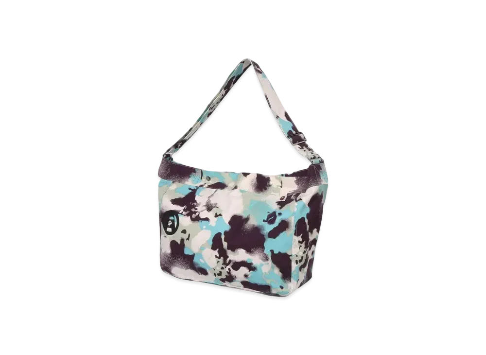 A BATHING APE Map Camo Shoulder Bag "Multi"