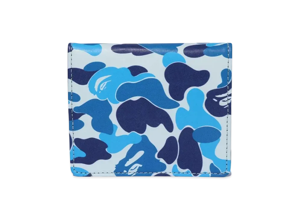 A BATHING APE ABC Camo Coin Case "Blue"