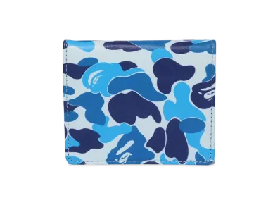 A BATHING APE ABC Camo Coin Case "Blue"