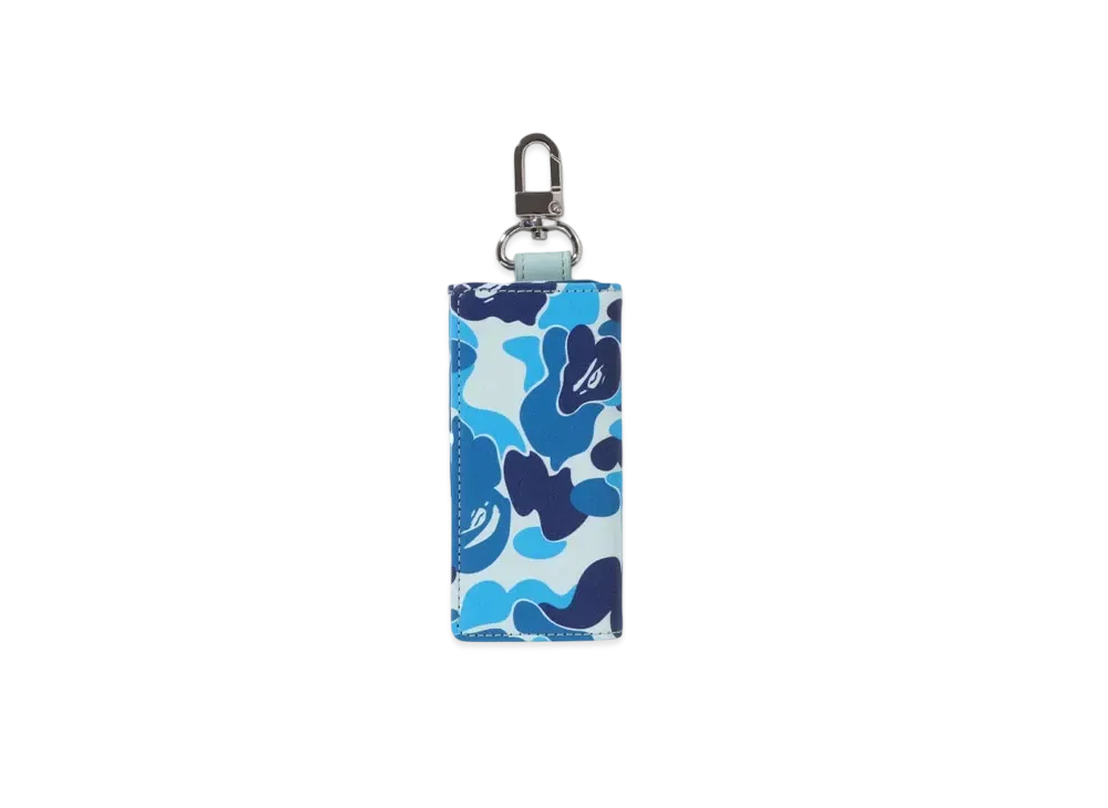 A BATHING APE ABC Camo Key Case "Blue"