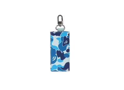 A BATHING APE ABC Camo Key Case "Blue"