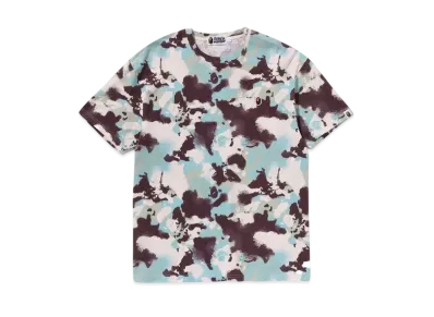 A BATHING APE Map Camo Oversized Tee "Multi"