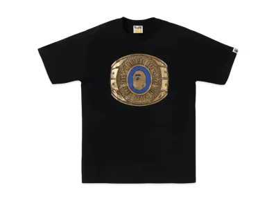 A BATHING APE Foil College Ring Tee BAPEC Special Preorder "Black"
