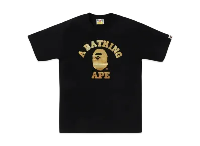 A BATHING APE Foil College Tee BAPEC Special Preorder "Black"