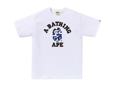 A BATHING APE Bape.Com College Tee BAPEC Special Preorder "White"