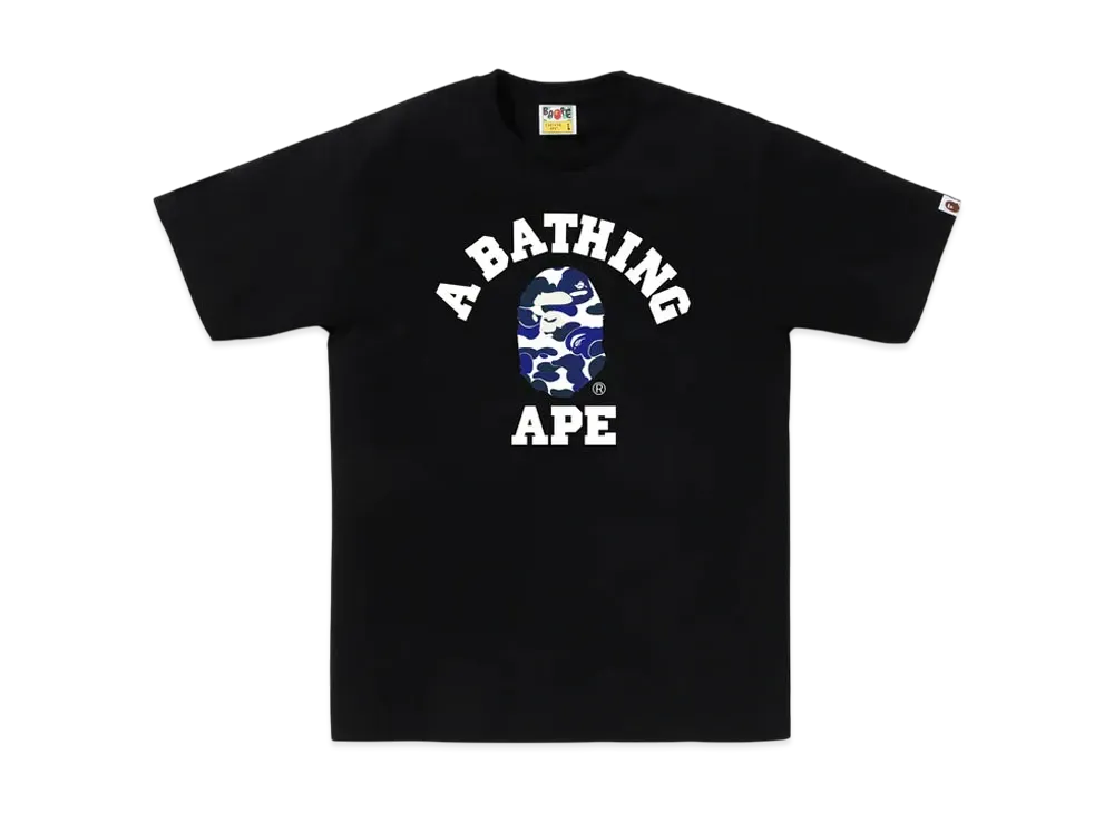 A BATHING APE Bape.Com College Tee BAPEC Special Preorder "Black"