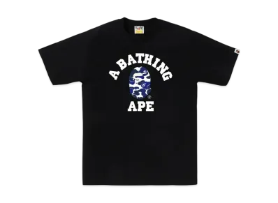 A BATHING APE Bape.Com College Tee BAPEC Special Preorder "Black"