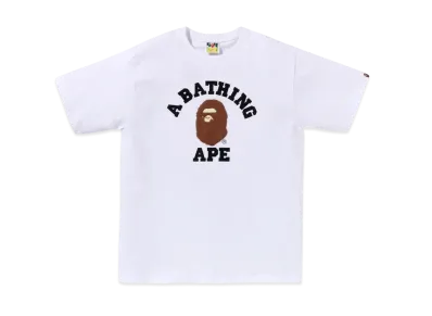 A BATHING APE Boa College Tee BAPEC Special Preorder "White"