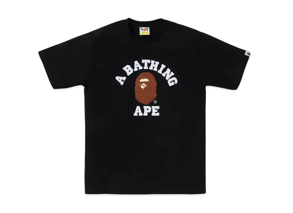 A BATHING APE Boa College Tee BAPEC Special Preorder "Black"