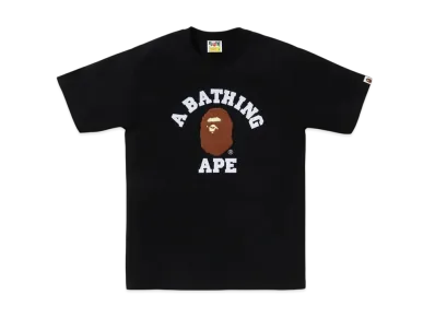 A BATHING APE Boa College Tee BAPEC Special Preorder "Black"