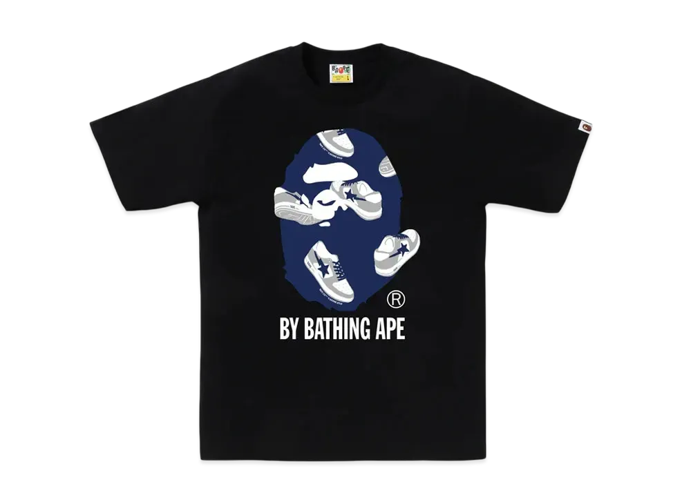 A BATHING APE Random Bape Sta By Bathing Ape Tee BAPEC Special Preorder "Black"