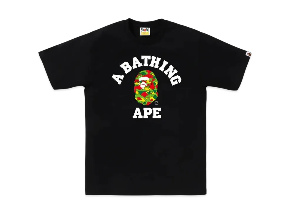 A BATHING APE STA Camo College Tee BAPEC Special Preorder "Black"