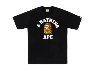 A BATHING APE STA Camo College Tee BAPEC Special Preorder "Black"