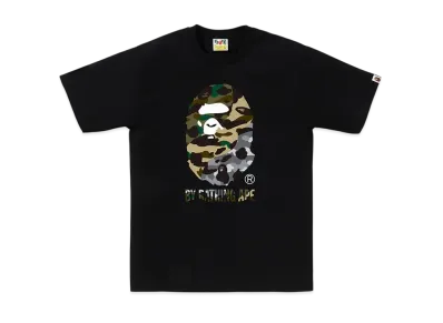 A BATHING APE 1St Camo Crazy By Bathing Ape Tee "Black"