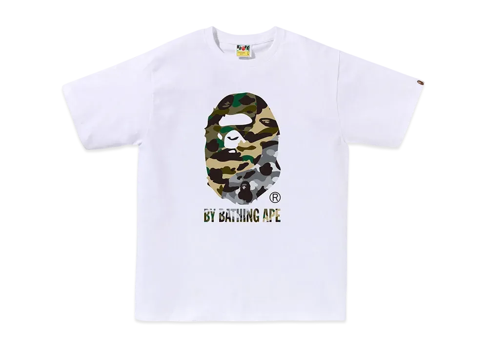 A BATHING APE 1St Camo Crazy By Bathing Ape Tee "White"