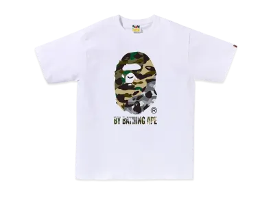 A BATHING APE 1St Camo Crazy By Bathing Ape Tee "White"