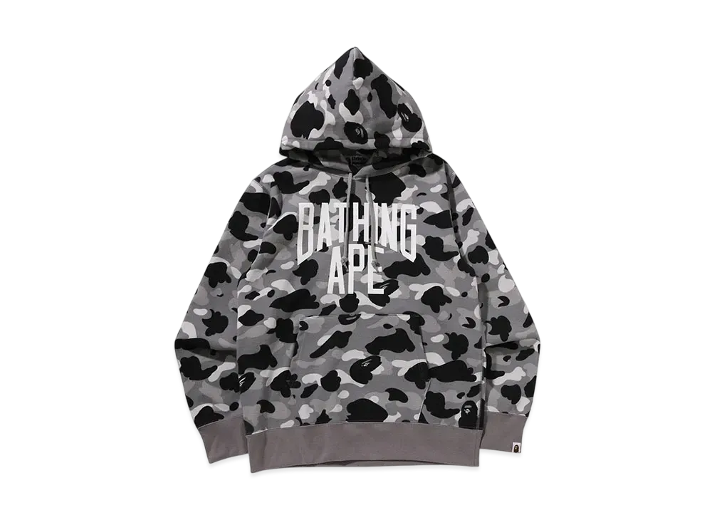 A BATHING APE 1St Camo Pullover Hoodie "Gray"