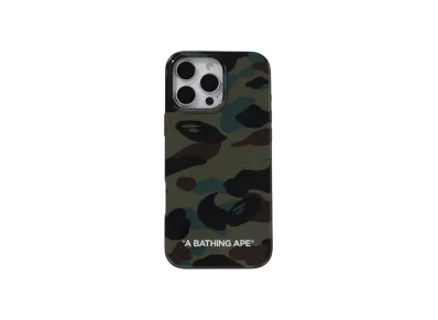 A BATHING APE 1St Camo Iphone 16 Pro Case A BATHING APE 1St Camo Iphone 16 Pro Max Case "Green"